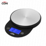 Balanza digital CDN plataforma acero 5 kg negro SD1104-BK
