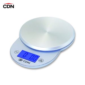 Balanza Digital Plataforma de Acero 5 KG Plata CDN Cod. SD1104-S