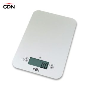 Balanza Digital Plataforma de Vidrio 7 KG Plata CDN Cod. SD1502-S