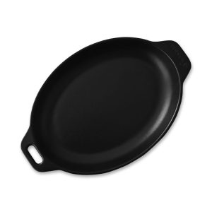 Bandeja Victoria Esmaltado Hierro Fundido Ovalado