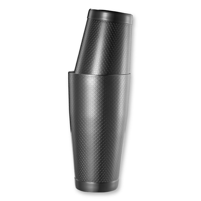Coctelera Boston Diamond Black 2 Piezas De Acero Barfly Coctelera Boston Diamond Black 2 Piezas de Acero Barfly 28 oz/ 18 oz M37200BK - Imagen 1