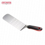 Espátula chef master planchera flexible perforada 90285