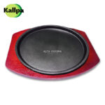 Plato kallpa de hierro fundido modelo takana c/b madera