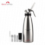 Sifón best whip barista pro de acero 1 lt.