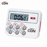 Temporizador CDN digital y reloj multitarea TM8
