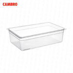 Bandeja cambro polipropileno gn 1/1 x 6" translucido 16PP-190