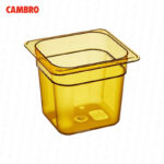 Bandeja cambro de alta temperatura gn 1/6 x 6" 66HP-150
