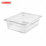 Bandeja cambro de policarbonato gn 1/2 x 4" 24CW-135