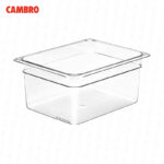 Bandeja cambro de policarbonato gn 1/2 x 6" 26CW-135