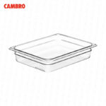 Bandeja cambro de policarbonato gn 1/2 x 2.5" 22CW-135