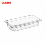 Bandeja cambro de policarbonato gn 1/3 x 2.5" 32CW-135