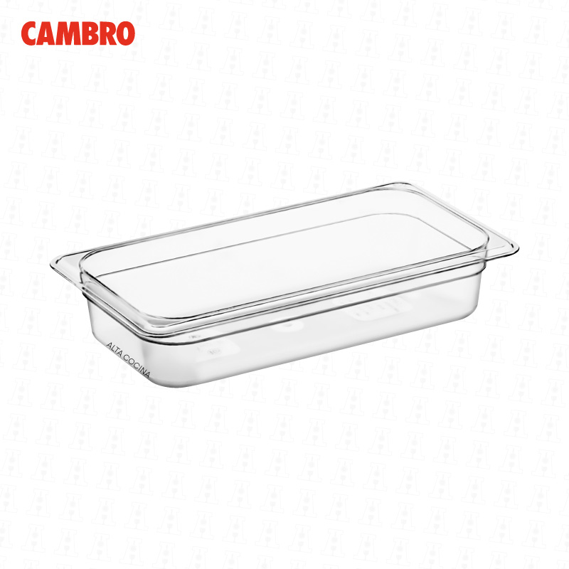 Bandeja-Cambro-de-policarbonato-gn-1,3-x-2.5 Bandeja cambro de policarbonato gn 1/3 x 2.5" 32CW-135 - Imagen 1