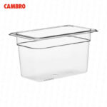 Bandeja cambro de policarbonato gn 1/4 x 6" 46CW-135