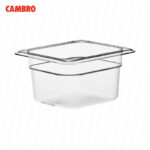 Bandeja cambro de policarbonato gn 1/6 x 4" 64CW-135