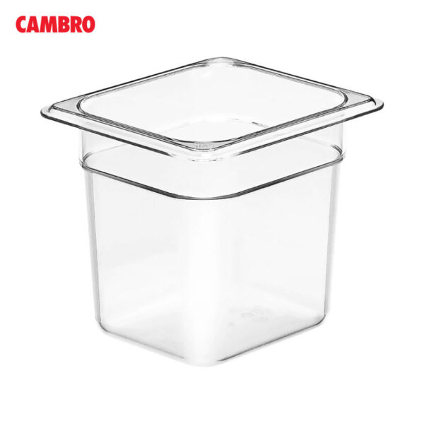 Coperto Morbido Cambro 30PPCWSC Padelle Cambro 30PPCWSC - 6 Pezzi Policarbonato Con Coperchio Morbido 1/3 Gnu Pan Con Coperchio - 6
