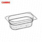 Bandeja cambro de policarbonato gn 1/9 x 2.5" 92CW-135