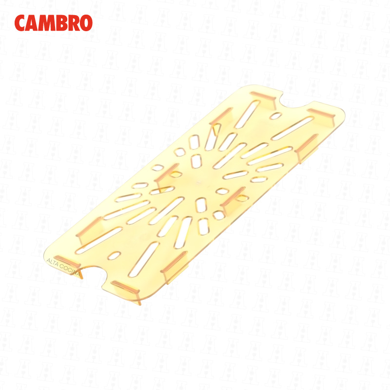 Bandeja-de-Drenaje-Cambro-Alta-Temperatura-gn-1,3 Bandeja cambro de drenaje alta temperatura gn 1/3 30HPD-150 - Imagen 1