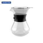 Cafetera Tramontina Espresso de Borosilicato con Colador 400 ml 61764/060
