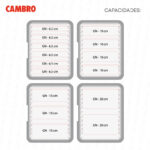 Contenedor cambro isotérmico 01 compartimento s/ruedas UPC400-401 - Imagen 3