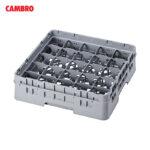 Camrack cambro para vasos de 25 compartimentos gris 25S318-151