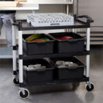 Coche de servicio cambro 3 niveles BC340KD-110 - Imagen 2