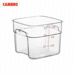 Contenedor cambro freshpro 6 qt de policarbonato 5.7 lt. 6SFSPROCW-135