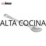 Cuchara winco sólida de 13" acero inoxidable BSOT-13