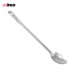 Cuchara winco sólida de 18" acero inoxidable BSOT-18
