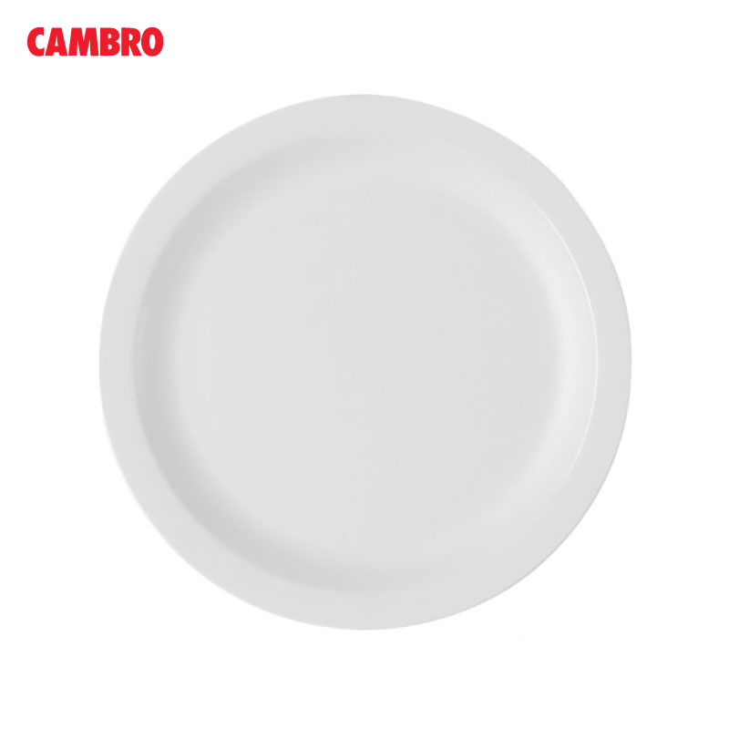 Plato-Cambro-De-Policarbonato-Redondo-Llano-9 Plato Cambro De Policarbonato Redondo Llano 9" 9CWNR-148 - Imagen 1