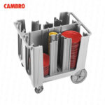 Porta platos cambro ajustable gris moteado ADCS-480