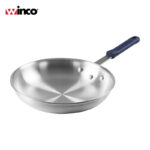 Sartén winco aluminio de 12" gladiator con mango azul AFP-12A-H