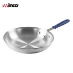 Sartén winco aluminio de 14" gladiator con mango azul AFP-14A-H