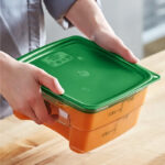 Tapa cambro freshpro de Polietileno p/recipientes de 2 qt / 4 qt SFC2FPPP-265 - Imagen 2