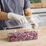Tapa cambro de policarbonato gn 1/3 con asa transparente 30CWCH-135 - Imagen 2