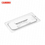 Tapa cambro de policarbonato gn 1/4 con asa transparente 40CWCH-135