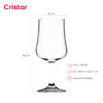 Copa Cristar Cervecera Bolonia 13 Oz/ 385 Ml #5496al24 set x 24 und. - Imagen 2