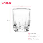Copa cristar lisa aguard. prisma 1.5 oz./ 45 ml. #0287al set x 72 und. - Imagen 2