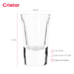 Copa cristar lisa barman 1 oz./ 34 ml. #0630al96 set x 36 und. - Imagen 2