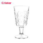 Copa cristar lisa diamante vino 6 oz./ 180 ml. #0138al set x 48 und.