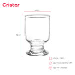 Copa cristar lisa lexington vino rojo 5.75 oz./ 172 ml. #0500al48 set x 48 und. - Imagen 2