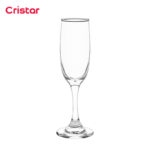 Copa cristar lisa premiere champaña 6.25 oz./ 182 ml. #4640al set x 24 und.
