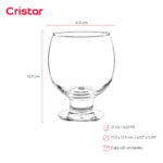 Copa cristar lisa premiere helado 21 oz./ 620 ml. #0519al set x 24 und. - Imagen 2