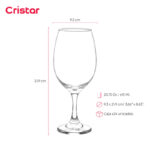 Copa cristar lisa rioja gran vino 20.75 oz./ 615 ml. #5420al24 set x 24 und. - Imagen 2