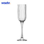 Copa nadir fiore champaña 6.5 oz./ 195 ml. #7874 set x 12 und.