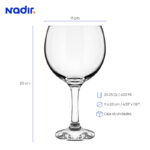 Copa nadir gin 20.25 oz/ 600 ml. #7948 set x 6 und. - Imagen 2