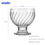 Copa nadir helado clube 13.5 oz./ 400 ml. #7224 set x 12 und. - Imagen 2