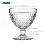 Copa nadir marine postre 10 oz./ 300 ml. #0443 set x 12 und. - Imagen 2