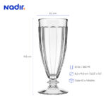 Copa nadir milk shake tropical 12 oz./ 360 ml. #0712 set x 12 und. - Imagen 2