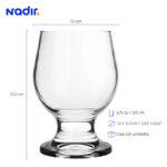 Copa nadir paulista vino 6.75 oz./ 200 ml. #7402 set x 24 und. - Imagen 2