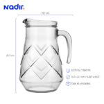 Jarra nadir maracatu 52.75 oz./ 1560 ml. #5418 set x 6 und. - Imagen 2